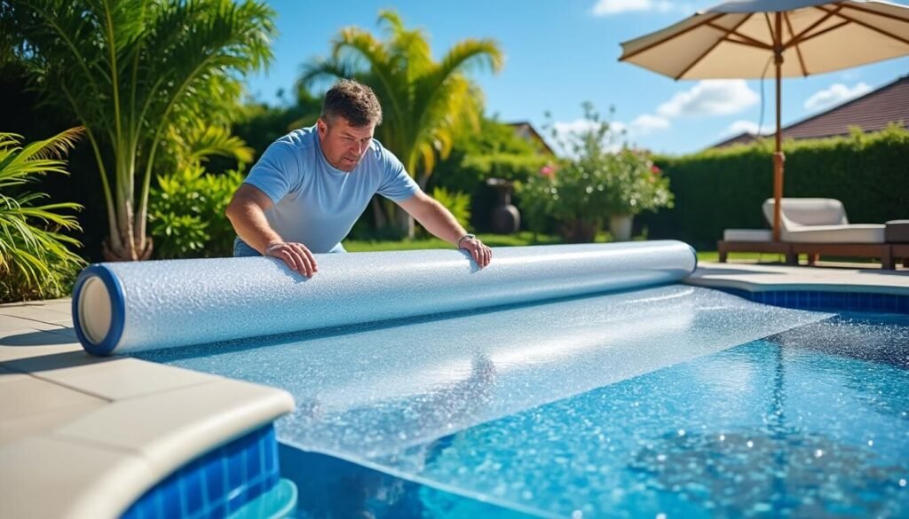 Découvrez étape par étape comment installer efficacement une bâche à bulles sur votre piscine. Protégez votre bassin, maintenez la chaleur et réduisez l'évaporation de l'eau grâce à nos conseils simples et pratiques. Profitez pleinement de votre piscine cet été !