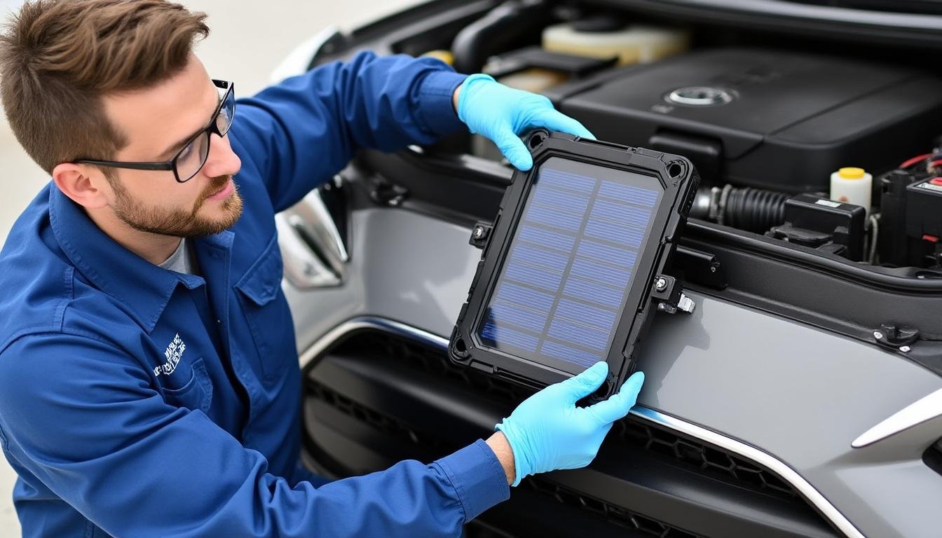 découvrez comment installer des plaques photovoltaïques amovibles sous capot pour optimiser l'énergie de votre batterie auxiliaire. profitez d'une solution innovante et pratique pour alimenter vos appareils tout en préservant l'esthétique de votre véhicule.