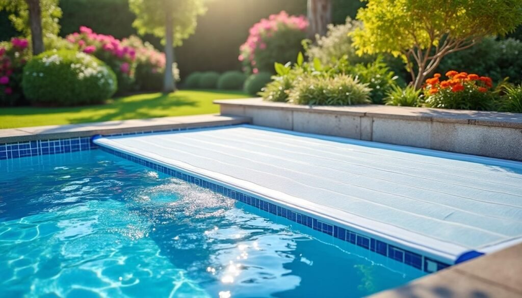 découvrez comment la bâche à bulle ventilée limite l'évaporation de l'eau tout en prévenant la surchauffe, offrant ainsi une solution efficace pour optimiser la température de votre piscine tout en préservant son éclat.