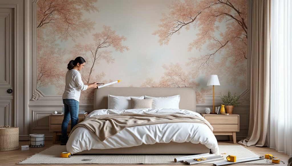 découvrez nos astuces et conseils pratiques pour installer facilement un papier peint trompe-l'œil en tête de lit. apprenez à relooker votre chambre avec élégance grâce à une pose réussie et des idées déco inspirantes.