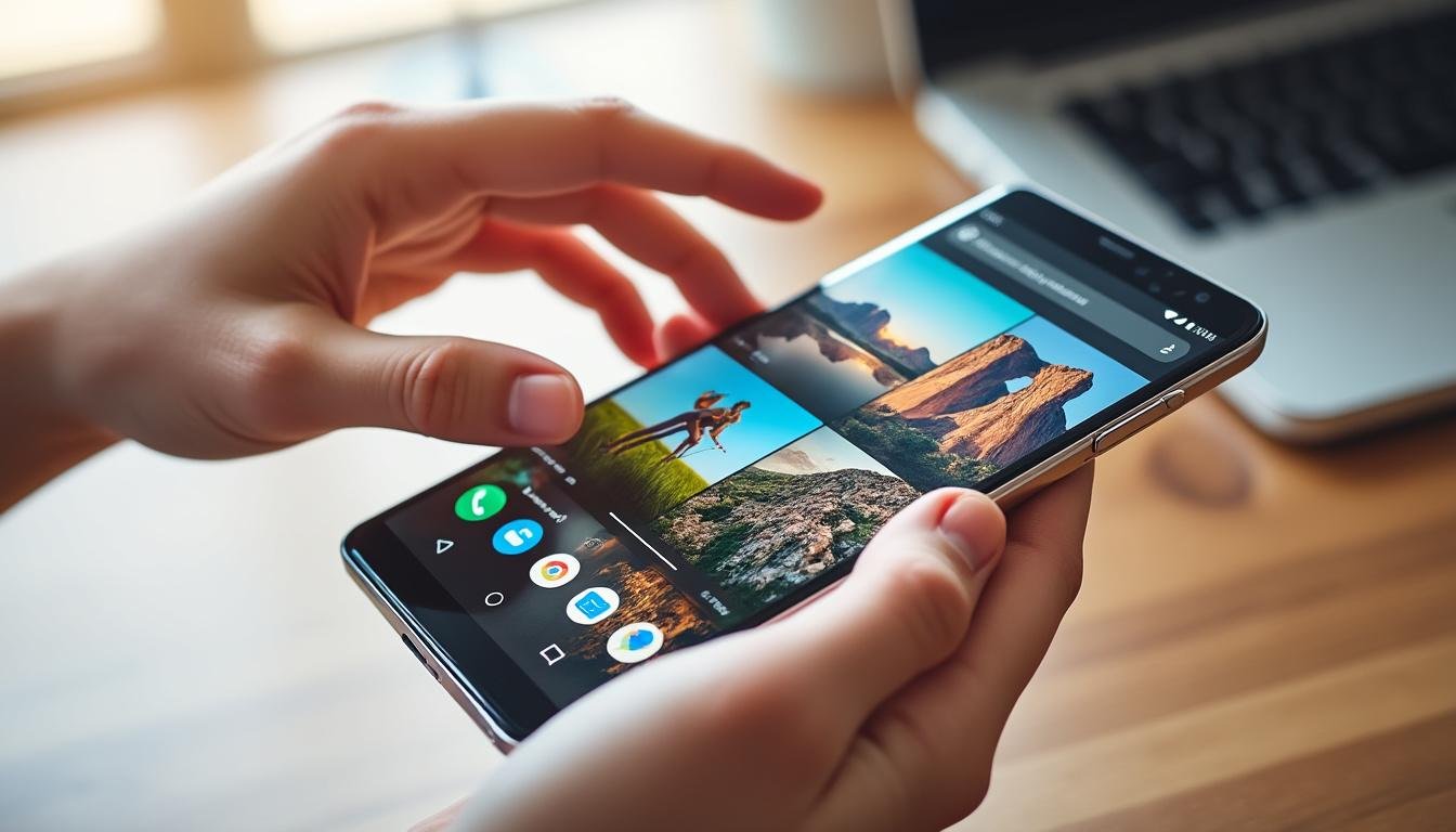 apprenez comment partager rapidement et facilement vos photos et vidéos sur android avec des astuces simples et efficaces.