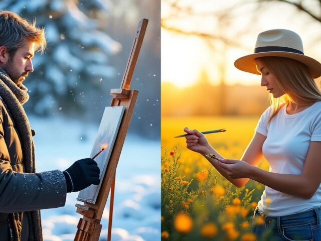 Peindre par temps froid ou chaud : ce qu’il faut savoir