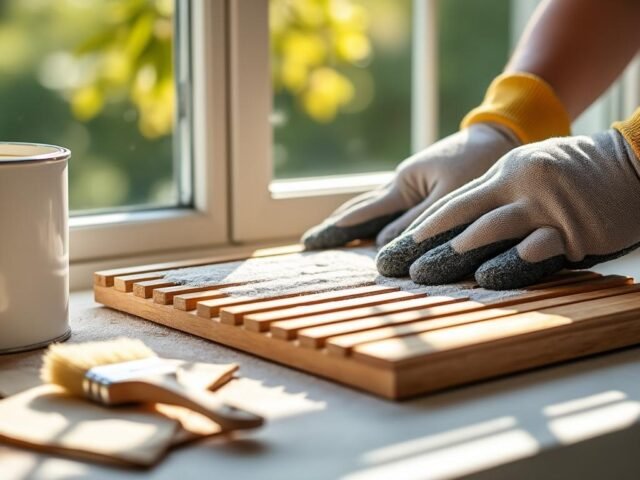 Rafraîchir les volets en bois : préparation et peinture