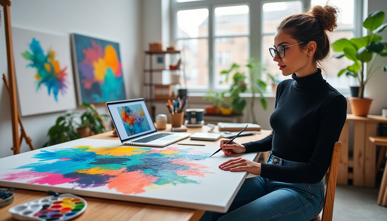 découvrez des stratégies efficaces pour promouvoir votre activité de peinture en ligne et attirer plus de clients grâce au marketing digital.