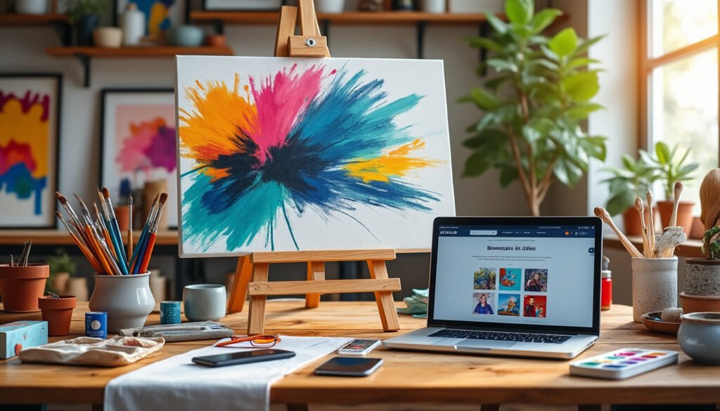 découvrez les meilleures stratégies pour promouvoir votre activité de peinture en ligne et attirer davantage de clients grâce à des astuces faciles à mettre en œuvre.